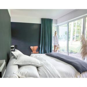 Blanc des vosges Drap-housse Blanc GRAMINES