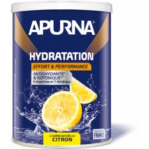 Apurna Boisson énergie Citron Pot 500 gr