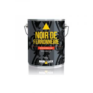 Duralex Finition antirouille mate Noir de Ferronnerie 1L - - 108100603