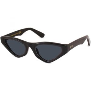 Xlab Femme MALDIVE Lunettes de soleil Acétate Noir Fumée Cat Eye Polarisé