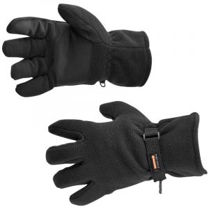 Portwest Gant polaire doublé Insulatex Noir Unique