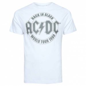ACDC TOUR Emblem Hommes T-shirt POMTS009WHT