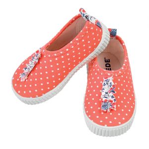 Archim&egrave;de Chaussures Lulu &agrave; pois corail