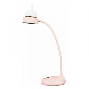 Lampe de Bureau Led "Chat" 34cm Rose Prix