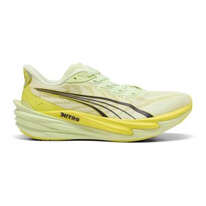 Puma Deviate Nitro 4 Chaussure de running sans stabilisateurs Hommes-jaune, jaune lemon, Pointure 47