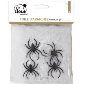 Ruedelafete Toile d'araignée de 20 grammes avec araignées