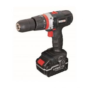 Ribitech PRLPVPPRO - Perceuse visseuse à percussion à batterie 18V 4Ah et 1,5Ah Li-Ion