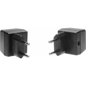 Strapubox Boîtier avec fiche secteur SG 6 37 x 38 x 32 ABS noir 1 pc(s)