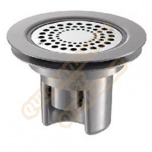 Image de Delabie Siphon à hauteur réglable pour sol souple ou en vinyle. grille inox diamètre 115. platine-grille Réf : 683002