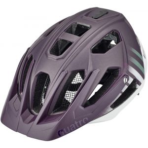 Image de Uvex Quatro CC Casque, violet/blanc 52-57cm Casques VTT