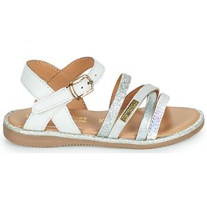 Les Trop&eacute;ziennes par M. Belarbi Sandales enfant INAYA Blanc - Taille 28,29,30,31,32,33,34,35