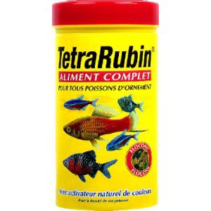 Image de Tetra TetraRubin - Aliment complet pour tous poissons d'ornement (250 ml)
