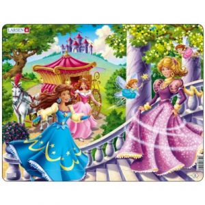 Image de Larsen Puzzle Cadre - Princesses