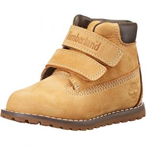 Timberland Pokey Pine Hook And Loop Toddlers EU 30 Wheat Nubuck - Wheat Nubuck - EU 30