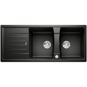 Image de Blanco Evier Lexa 8S Silgranit - Noir