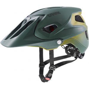 Image de Uvex Quatro Integrale Tocsen Helmet, forest/mustard matt 52-57cm Casques VTT