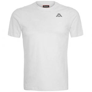 Image de Kappa T-Shirt Blanc Homme Cafers Slim Tee