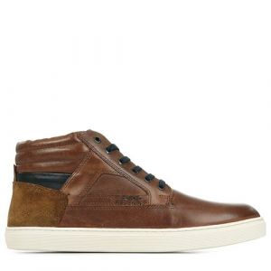 Redskins Baskets Mode fevrol 2p Cognac+Marine 41