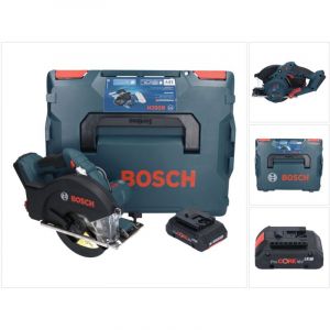 Image de Bosch Gkm 18V-50 Professional Scie circulaire portative sans fil métal 18 v 136 mm Brushless + 1x batterie ProCORE 4,0 Ah + L-Boxx - sans chargeur