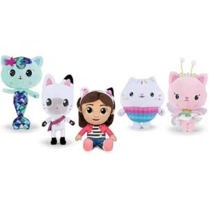 Play by play Peluche La Maison de Gabby (Gabbys Dollhouse) 18 cm, Multicolore (5)