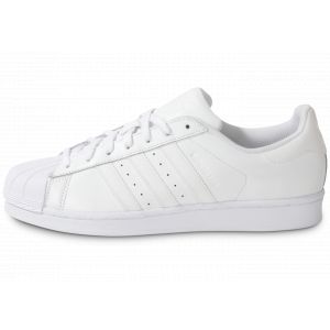 Adidas Superstar, Baskets Basses Homme, Blanc (FTWR White/FTWR White/FTWR White), 40 EU