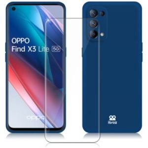 Image de Ibroz Coque Oppo Find X3 Lite Coque bleu