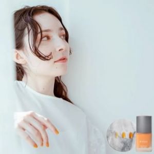 RIÉNE - Personalized Nail Color Orange - M Size Brush