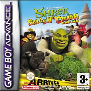 Shrek Smash n' Crash Racing [GBA]