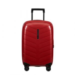 Samsonite Attrix - Spinner S, Erweiterbar Handgepäck, 55 cm, 38/44 L, Rot (Red)