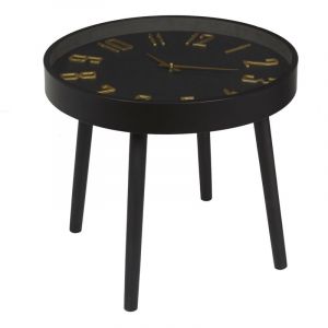 Mobilibrico - Table basse horloge silencieuse Lounge 50 cm