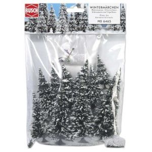 Busch 6465 - Garniture hivernale sapins