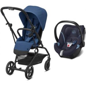 Image de Cybex Poussette duo model Eezy S Twist- 2 BLK Aton 5 Navy - Bleu