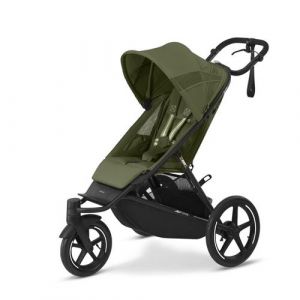 Cybex Poussette AVI SPIN, De la naissance &agrave; environ 4 ans, Max. 111 cm et 22 kg, Poussette de ville, tout-terrain et jogging, Vert mousse