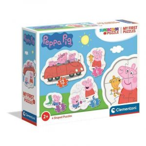 Clementoni My First Puzzle - Peppa Pig (4 Puzzles)