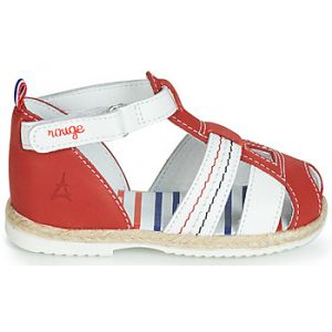 GBB Sandales enfant COCORIKOO Rouge - Taille 19,20,21