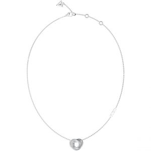 Collier Perfect Acier Rhodié Mini Liens