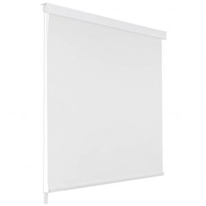 Image de VidaXL Store roulant de douche 80 x 240 cm Blanc