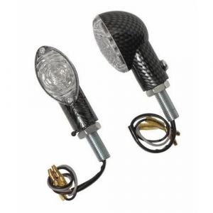 A-Pro A, Pro Clignotant LED Universel Paire de Roller Moto zubehoere Sonic Moto Carbon