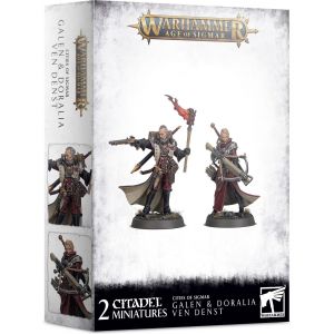 Games Workshop Warhammer AoS - Galen & Doralia Ven Denst 99120202037 Noir