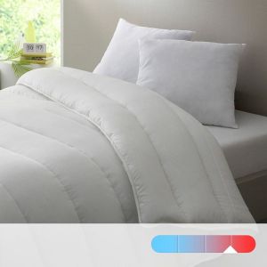 Couette hiver synt tique antimicrobien Blanc Taille 220x240 cm;240x260 cm;140x200 cm;200x200 cm