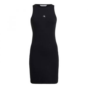 Calvin Klein Robe courte sans manches ajustée signature