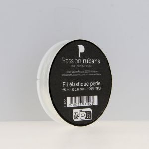 Fil &Eacute;lastique pour Perles - Transparent : Souplesse et Discr&eacute;tion pour Vos Cr&eacute;ations(...) -