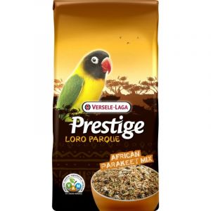 Image de Versele Laga Prestige Loro Parque African Parakeet Mix - Mélange de Graines Enrichi, Complet et Varié - 20kg