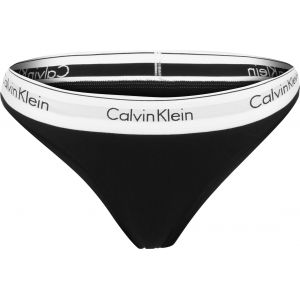 Calvin Klein Culotte br&eacute;silienne signature Noir - Couleur Noir - Taille S