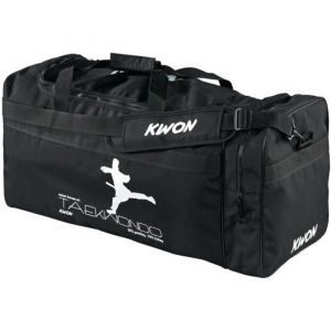 Sac de sport taekwondo large noir kwon