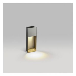 Lampadaire d'ext&eacute;rieur en aluminium gris graphite et blanc Lab B 35 - Marset