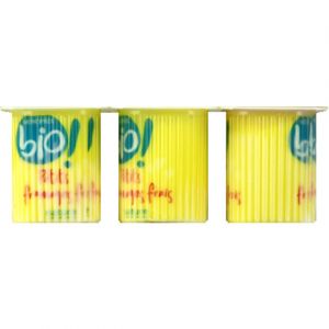 Monoprix Bio Fromages frais natures, certifi&eacute; AB - Les 6 pots de 60g