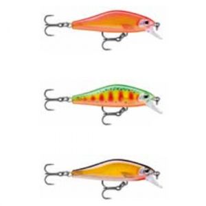 Rapala Leurre de Pêche Shadow Rap Solid Shad - Construction Plastique - Leurre Pêche d'Eau Douce Coulant - Profondeur de Nage 0,9-1,2m - Taille 5cm / 5,5g - Fabriqué en Estonie - Mediterranean Trout