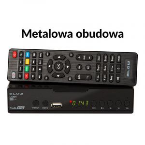 Blow Decodeur Dvb-T2 Hevc Tv Supérieure Hd Usb Hdmi (77-048)
