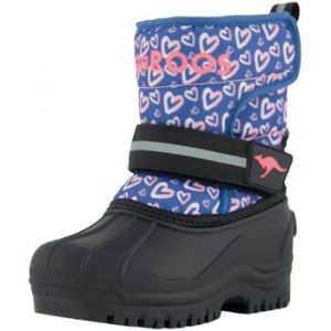 KangaROOS K-Shell II Botte de Neige, Midnight/Rose Heart, 28 EU